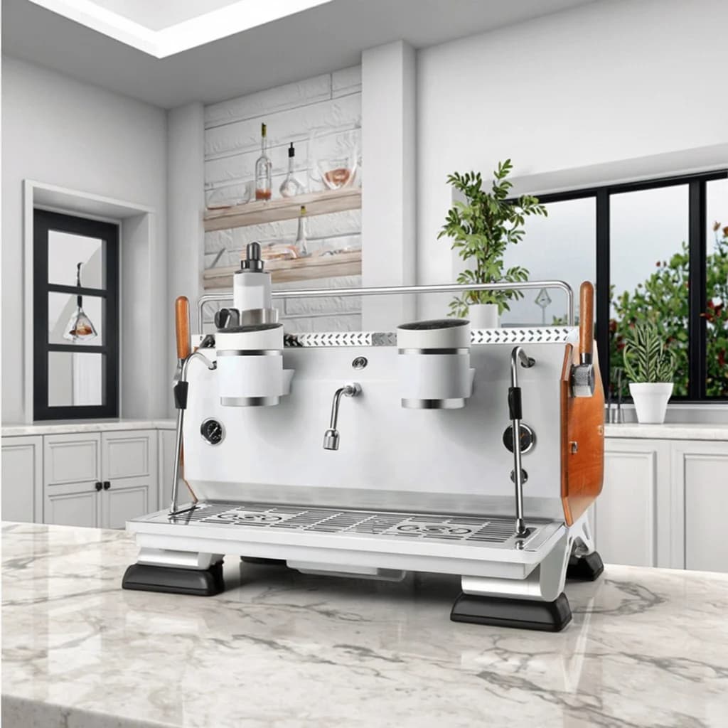 2 Groups Professional American Coffee Make Italian Semi Automatic Espresso Coffee Machine