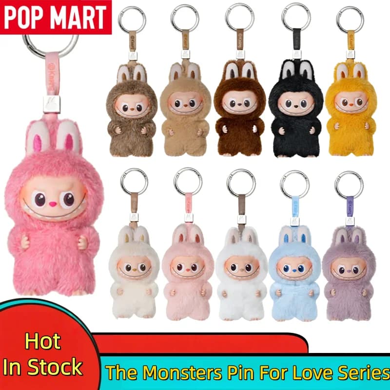 POPMART Originale The Monsters Pin For Love Series Blind Box Mystery Box Guess Bag Toy Doll Anime Figure Ornament Gift Collection