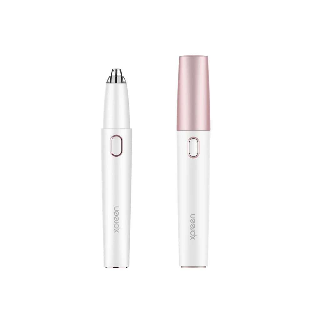 Portable Razor for painless hair removal: rechargeable hair cutter for beard, eyebrows, ears and nose
