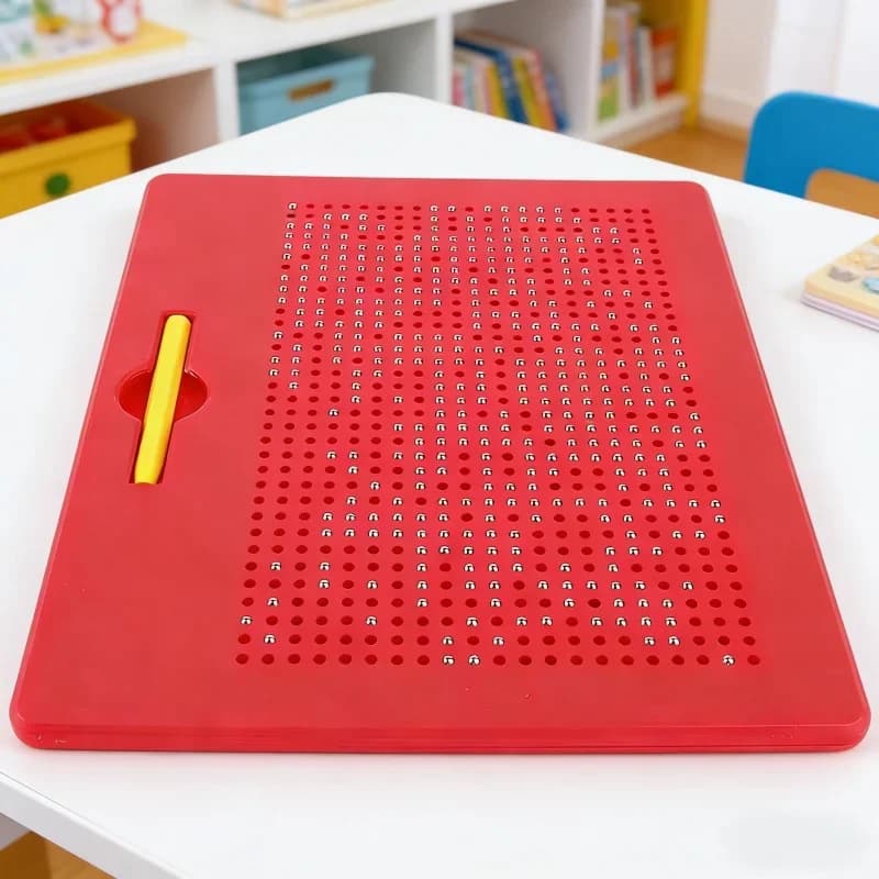 Lavagna Magnetica per Disegno, Tavoletta Educativa per Bambini, Pad per Schizzi e Graffiti, Giocattolo Educativo per Bambini