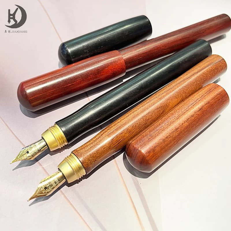 Back to school Luxury wood Fountain Pen Converter and Matching Gift Smooth & Elegant, Gift Set for Calligraphy Writing