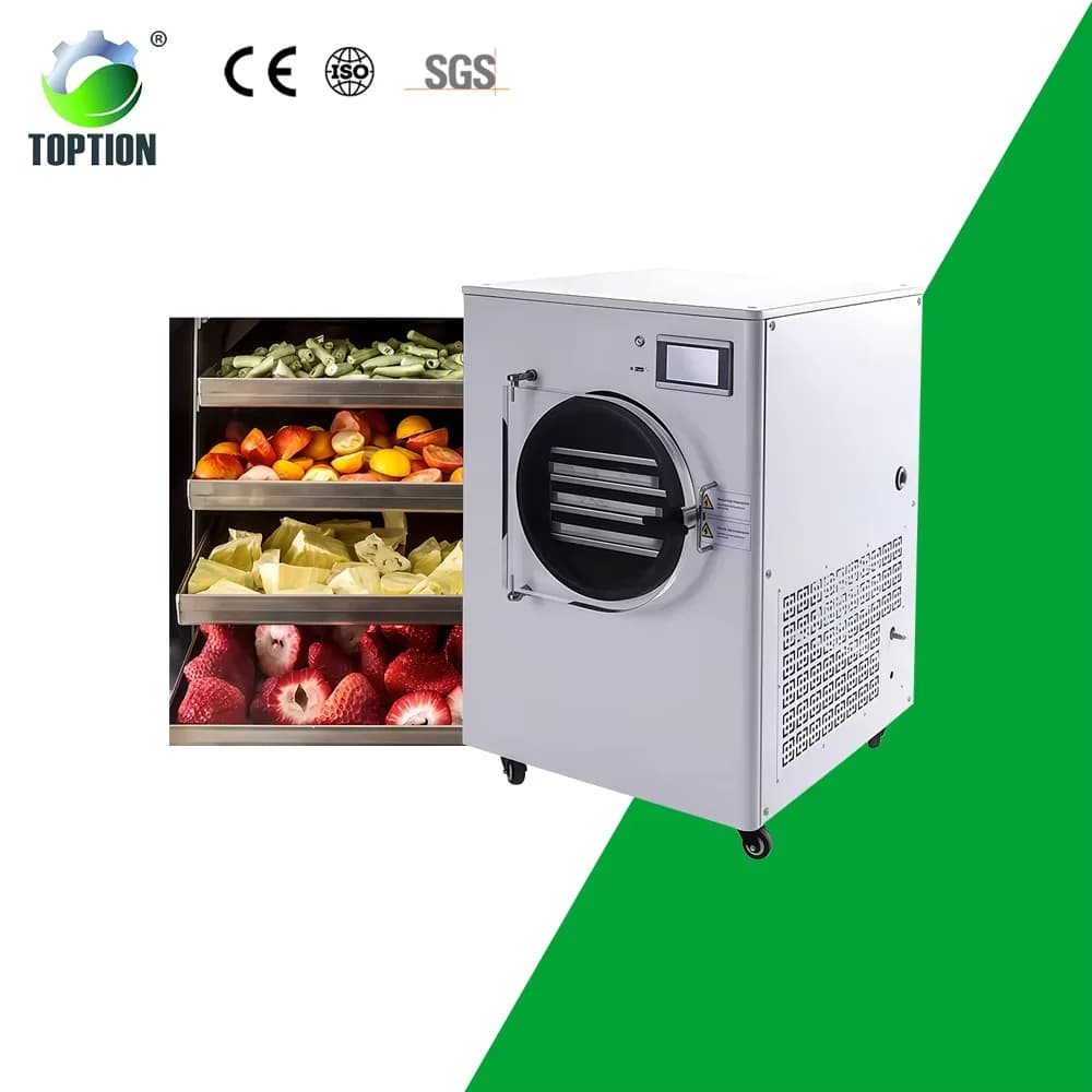 Macchina per Liofilizzazione Alimenti TOPTION, Attrezzatura per Essiccazione a Freddo, Liofilizzatore Domestico in Vendita