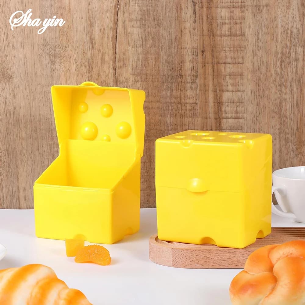 Scatola per formaggi a conchiglia, frutta e verdura da cucina per la casa, burro, formaggio, scatola per imballaggio per formaggio, scatola per frutta e verdura per frigorifero