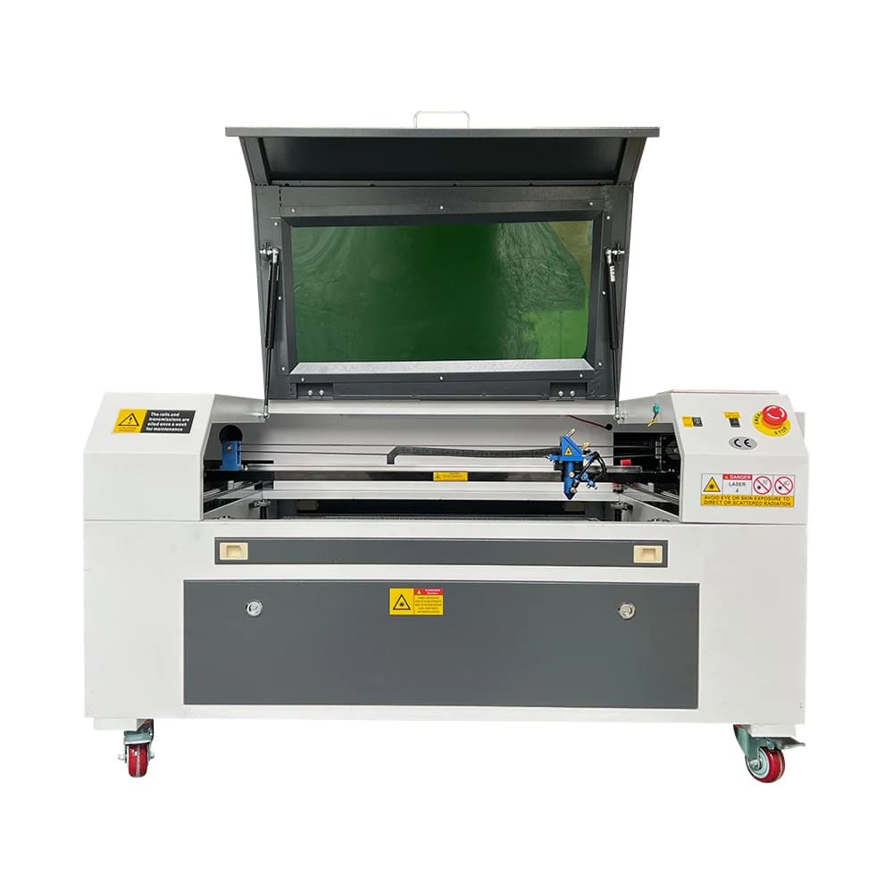 Macchina per Incisione e Taglio Laser CO2 KH-7050 per Acrilico, Legno, Plastica, Vetro, Compensato, MDF, Pelle, Carta - 80W/100W Raffreddata ad Acqua