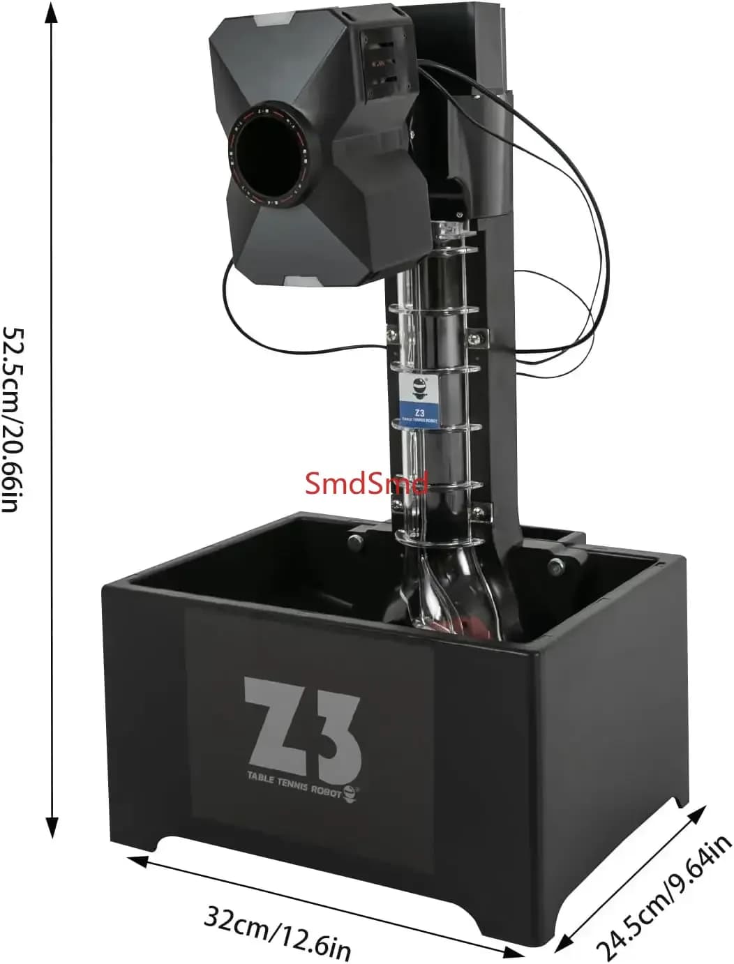 NEWEST Automatic Table Tennis Robot, Multiple Service Modes for Receiving and Releasing Balls, Retractable Racket Picker