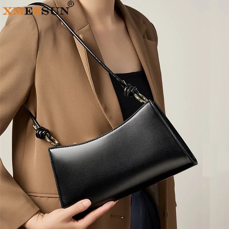 XMESSUN New Trendy Soft Leather Crossbody Bags for Women 2026 Fashion Brand Designer Ladies Shoulder Messenger Bag