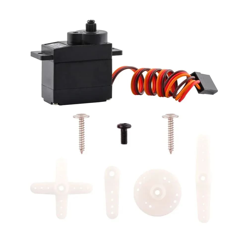 JX PS-1109HB 9g 1.89kg Micro servo analogico con ingranaggi in plastica per 1/10 1/8 RC Car Boat Robot Braccio Elicottero Aereo