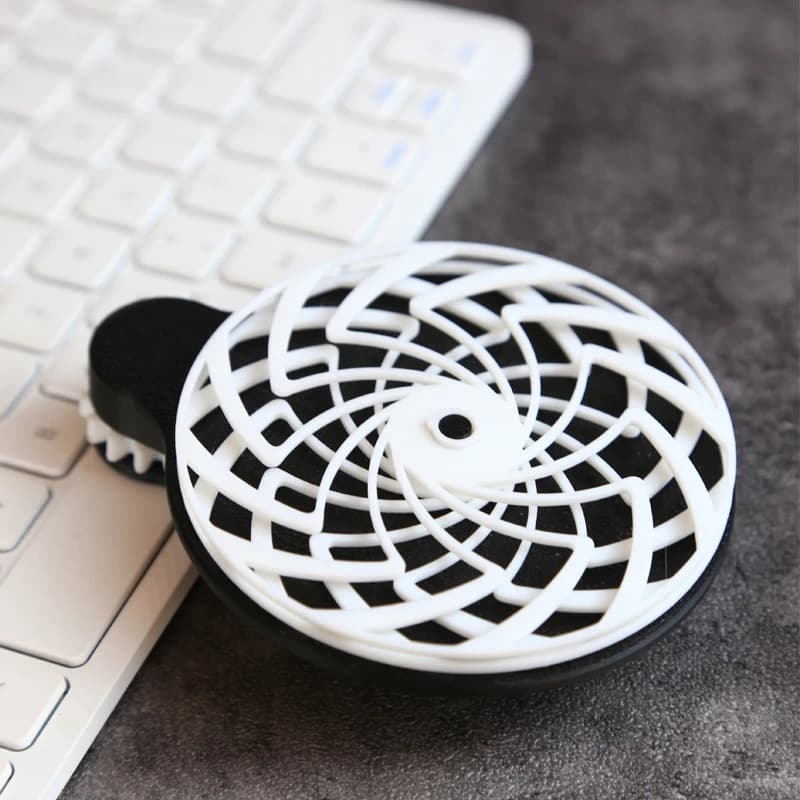 3D Stampato Dinamico Fidget Spinner Spirale Psichedelico Gear Punta Delle Dita Spinner Elegante Minimalista Divertimento Antistress Giocattoli Modello