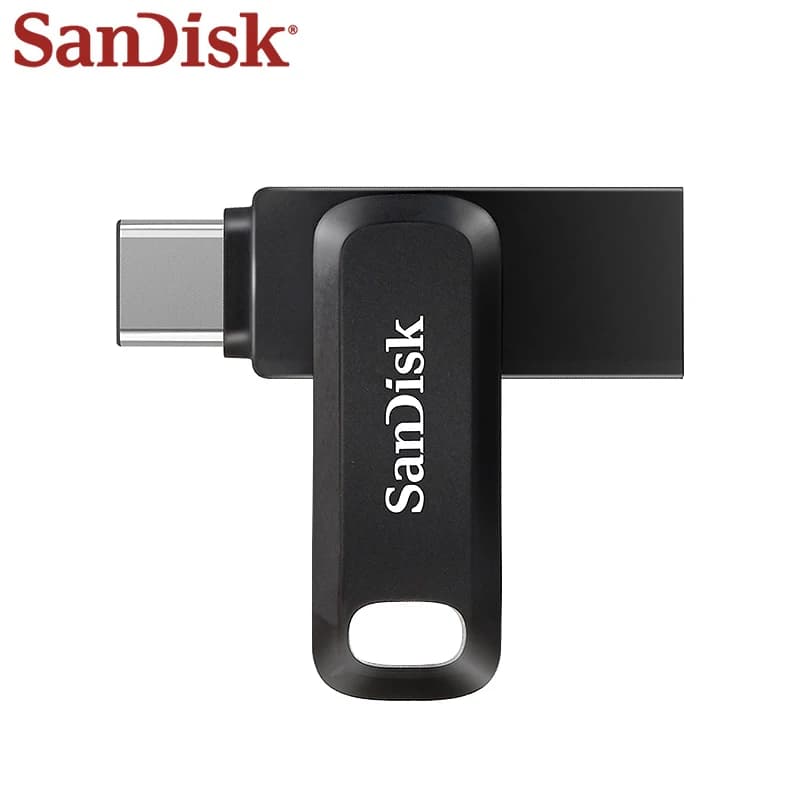 SanDisk Ultra Dual Pen Drive USB 3.2 Type-C Flash Drive 64GB 128GB 256GB 512GB 1TB Memory U Disk for Smartphone Tablet Pendrive