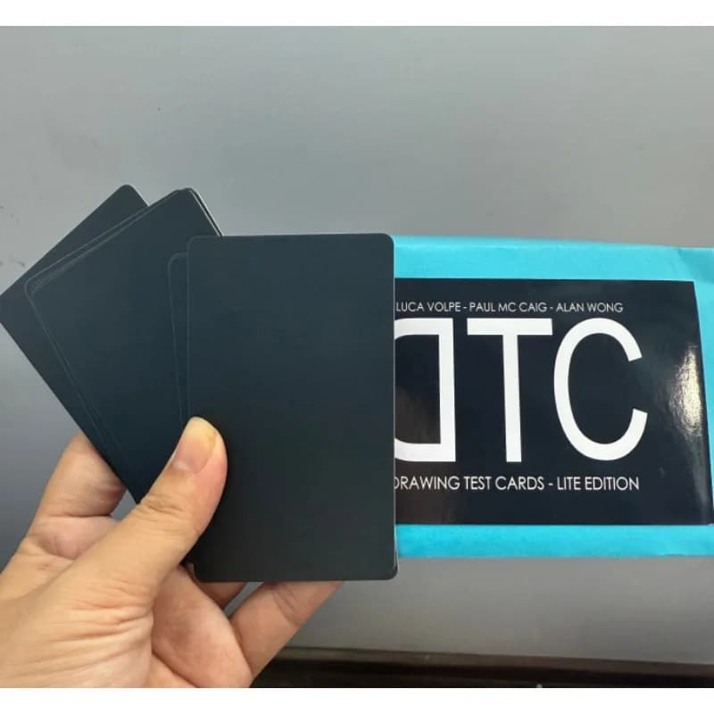 ‌ Carte Luca Volpe DTC Espediente magico Principiante Mago Mentalismo Set di trucchi Puntelli magici da vicino per artisti Kit di illusione divertente
