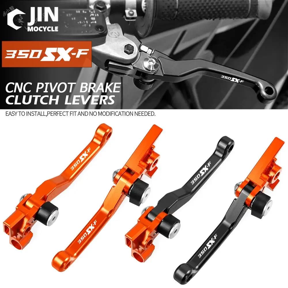 Per 350 SXF 2014 2015 2016 2017 2018 2019 2020 2021 2022 CNC Motocross Pieghevole Perno Dirt Bike Freno Leve di Frizione Maniglia Leva