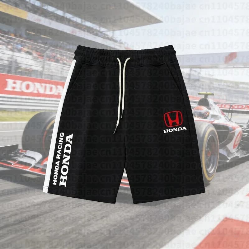 2025-26 Summer cycling sports pants Trendy sports pants Honda Men's and women's shorts Motorcycle enthusiasts Five-point HRC shorts
