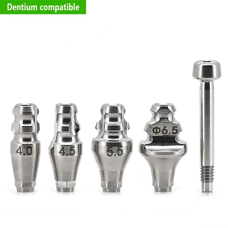 Per Dentium Tassoio chiuso Tecnica Stampa Coping Transfer per laboratorio odontoiatrico Vendite dirette in fabbrica lavorate a CNC ad alta precisione