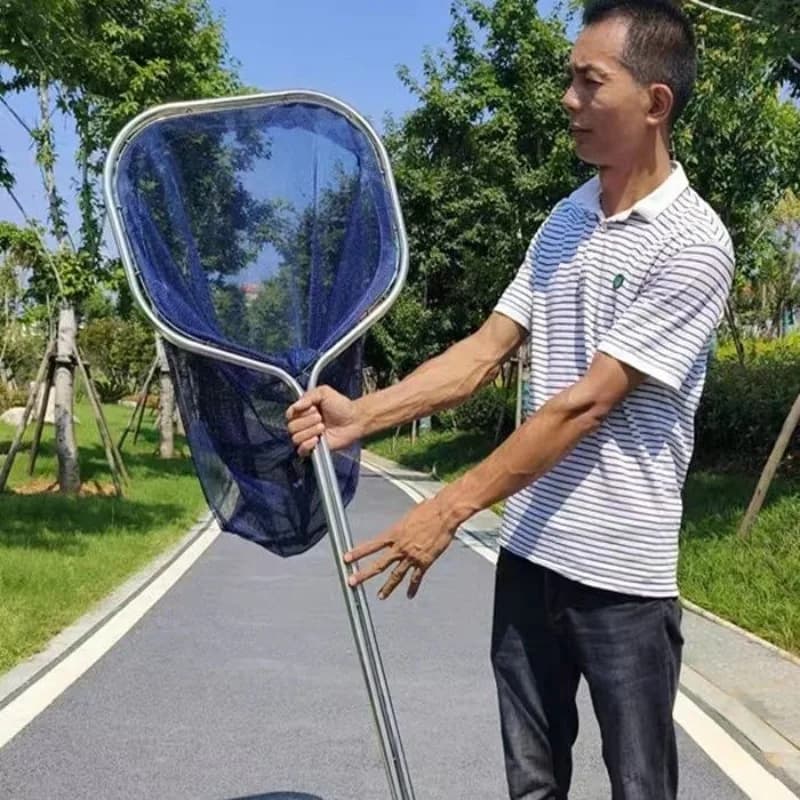 Stainless Steel Fishing Net Integrated Into Aquaculture Fishing Gear, Specifically Designed for Catching Fishs