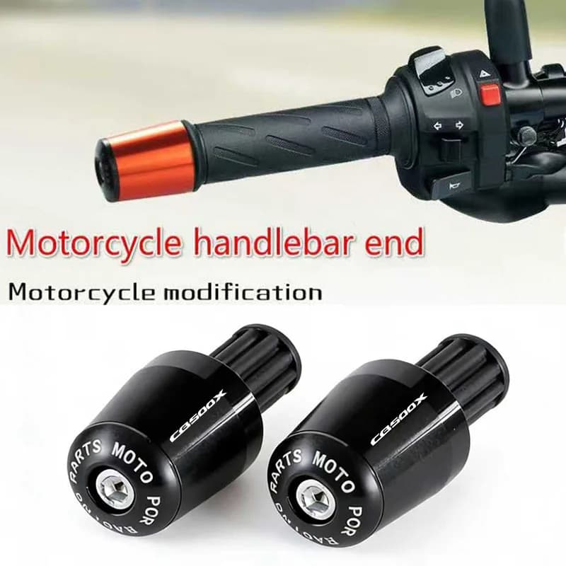 for CB 500X CB500 X Handlebar Grips Cap Plug Slider Motorcycle CB500X Handle Bar End Weight Replacement