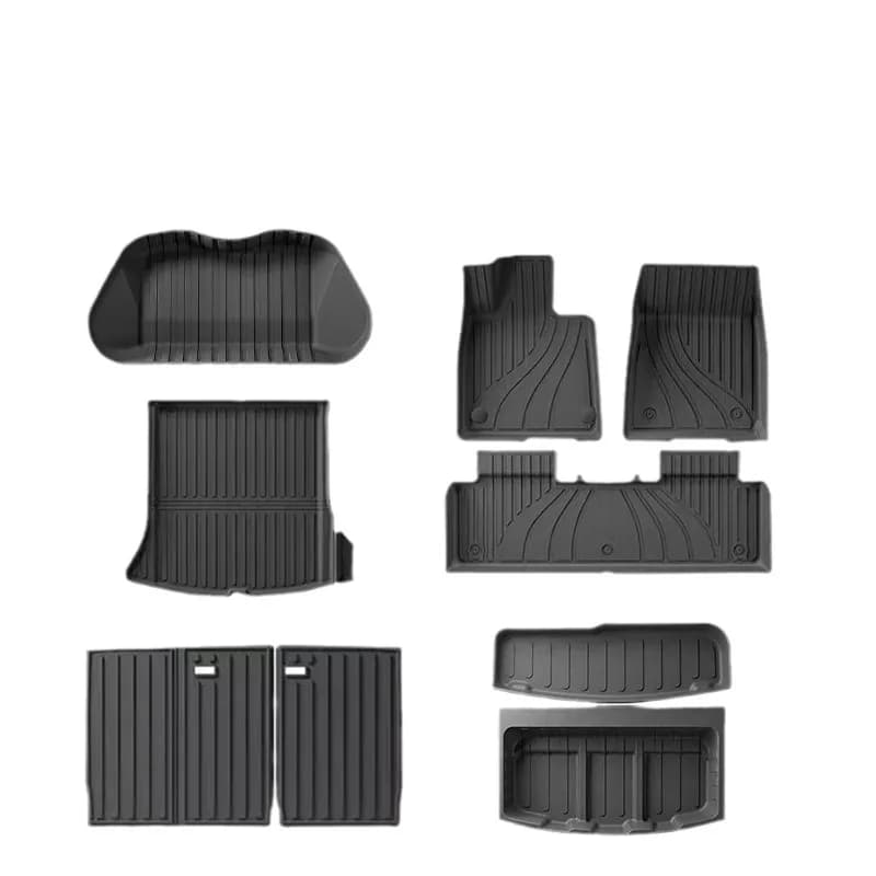 Linyi Factory Complete Set Car Mats 5D 3D Tpe Car Mats Mitsubishi Triton Attrage Mgzs Montero Sport6