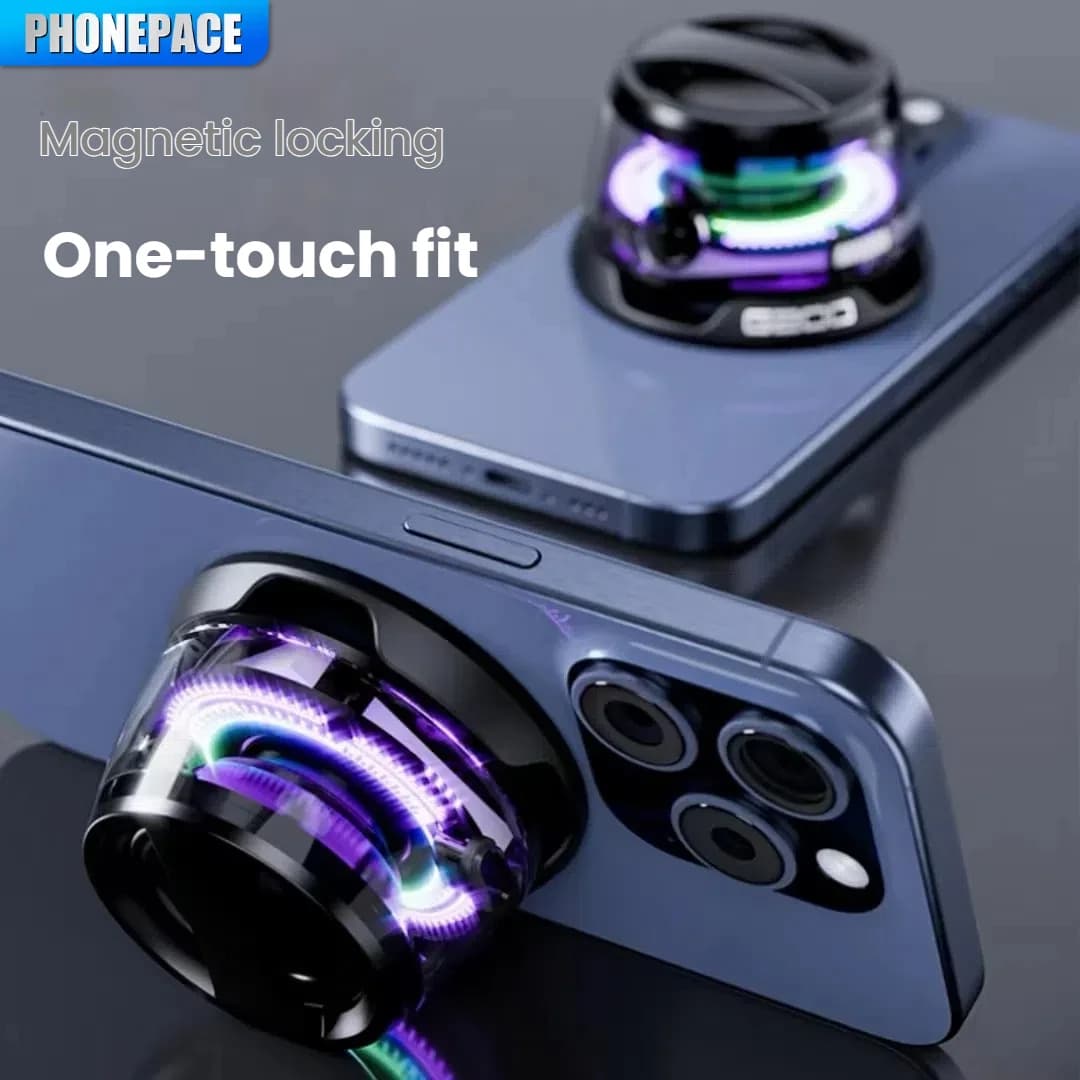 Altoparlante Bluetooth portatile G200: dotato di Bluetooth 5.3, luce ambientale RGB, batteria a lunga durata e supporto magnetico per telefono