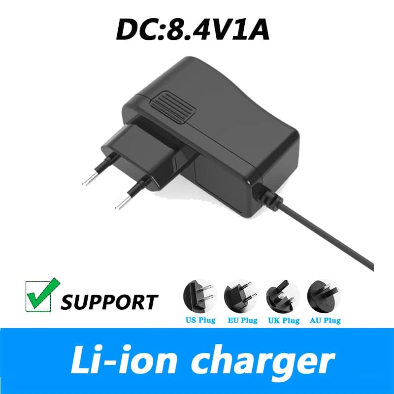 HX-08410 Power Adapter with UK Plug AU Plug Adapter 5.5*2.1mm