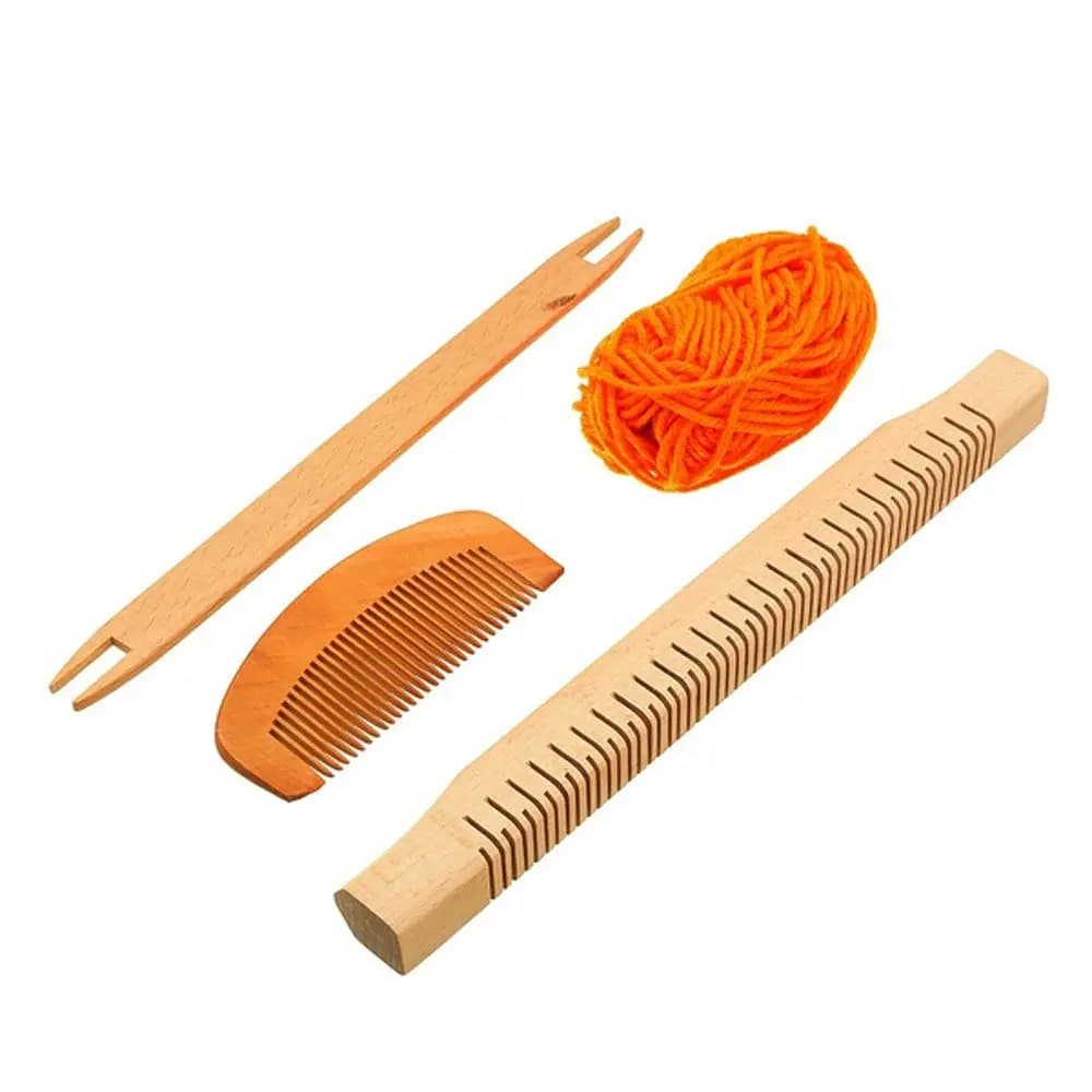 Wooden Durable For Children Girl Craft Household DIY Knitted Weaving Loom Knitting Machine Handcraft