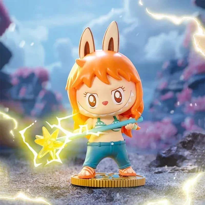 POP MART THE MONSTERS X Serie One Piece Blind Box Toys Kawaii Anime Action Figure Sorpresa Mistero Box Bambole Ragazze Regalo