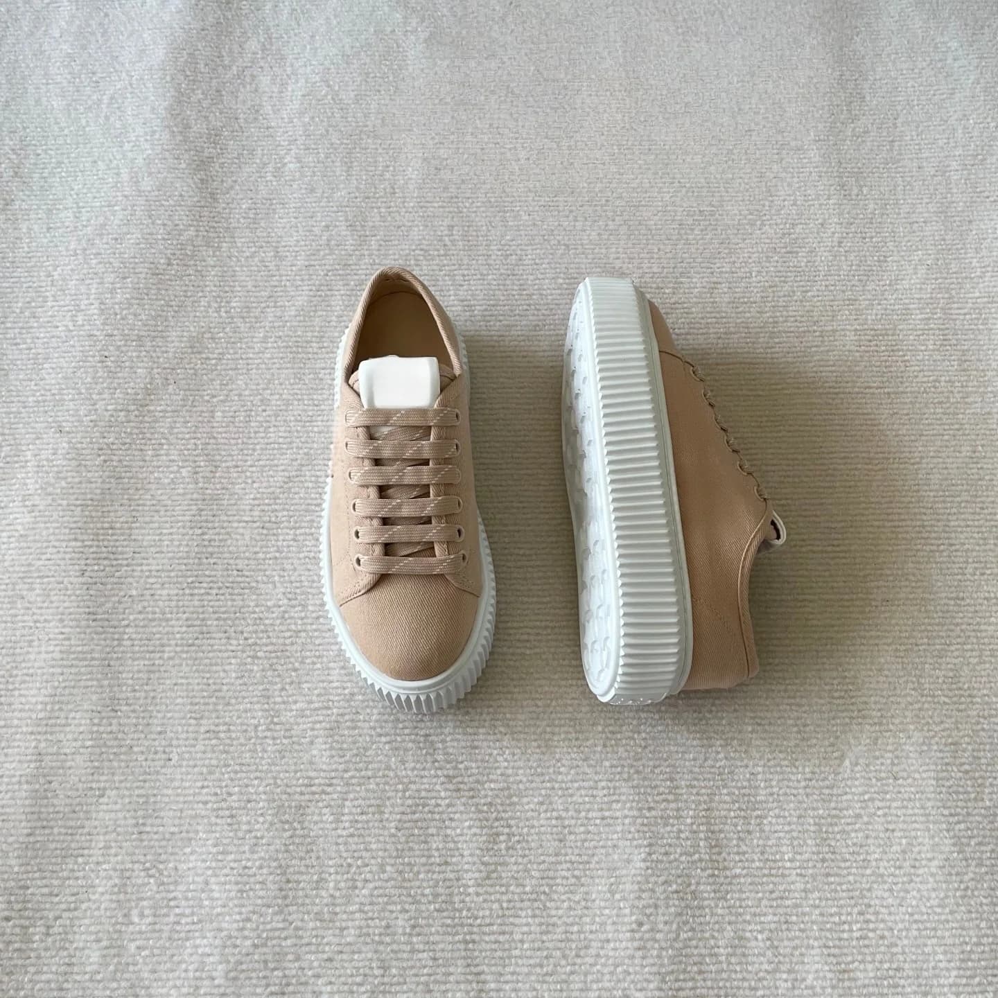 Brand Discount Women's White Sneakers Slip-on Sandals Women's Platform Canvas Mules Open-heel Casual German Training Shoes Gifts
