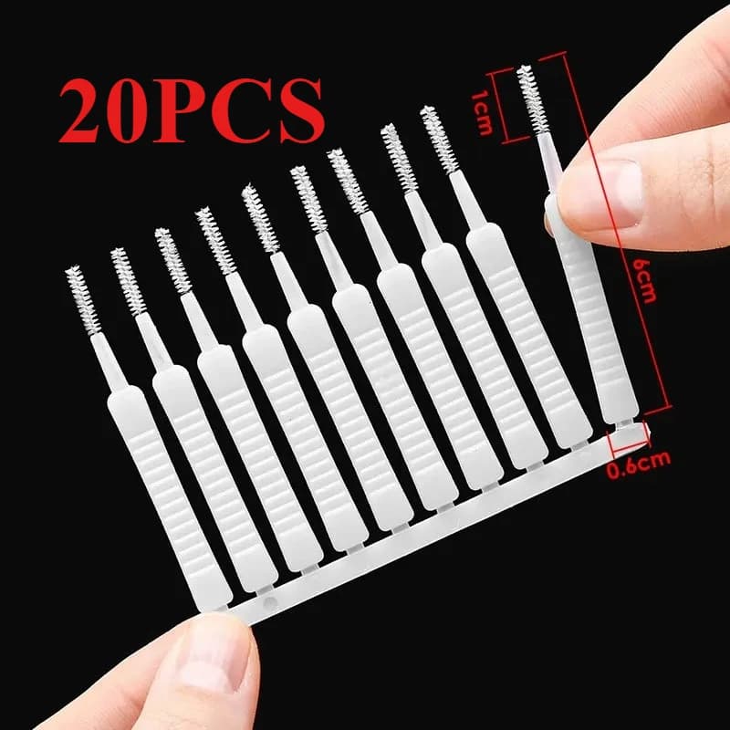 20-50pc Universal Mobile Phone Charging Port Dust Plug for IPhone Samsung TypeC Speaker Cleaner Kit Keyboard Cleaning Brush Tool