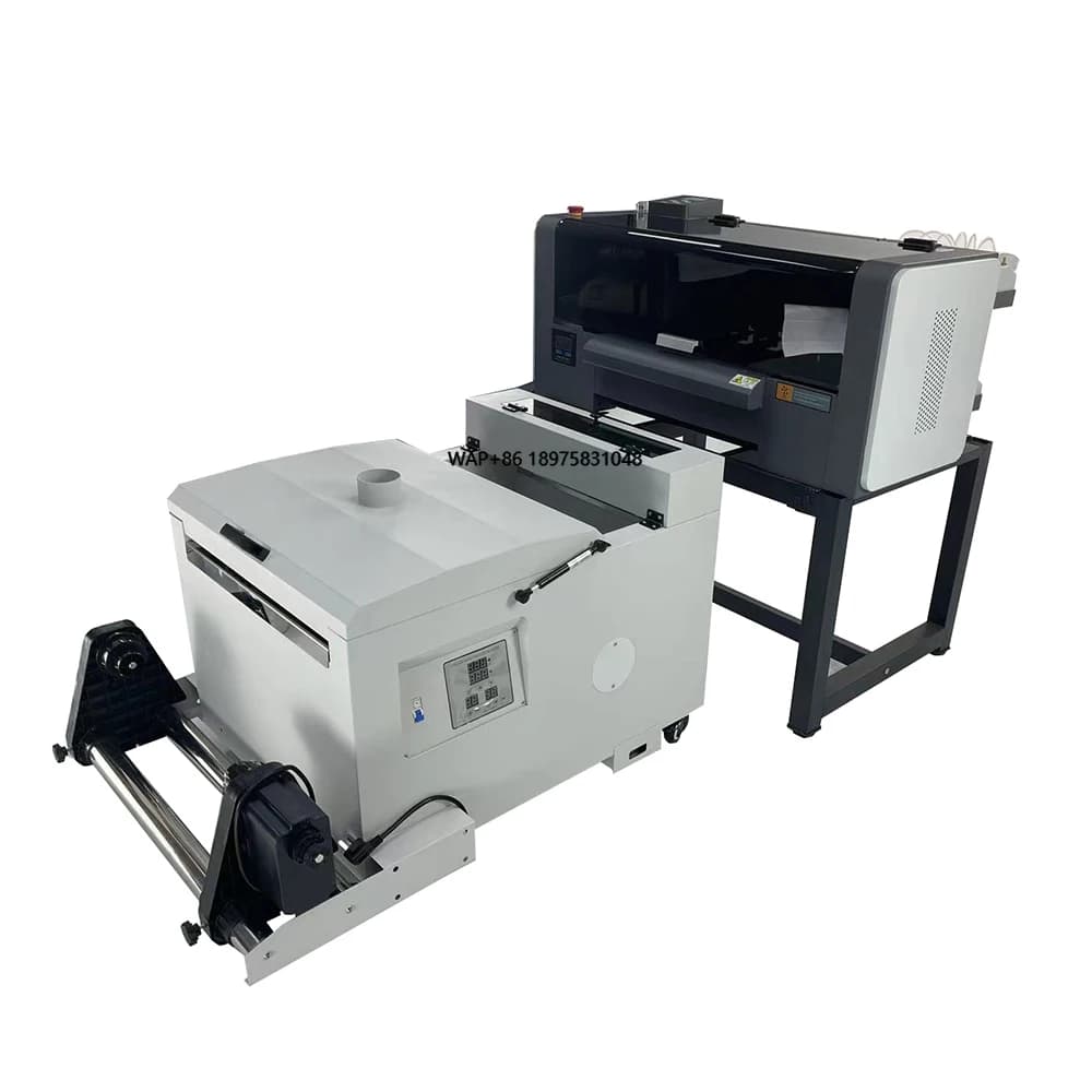 Stampante DTF con Doppia Testina Xp600, Macchina da Stampa 60cm A1 A2 30cm per Magliette
