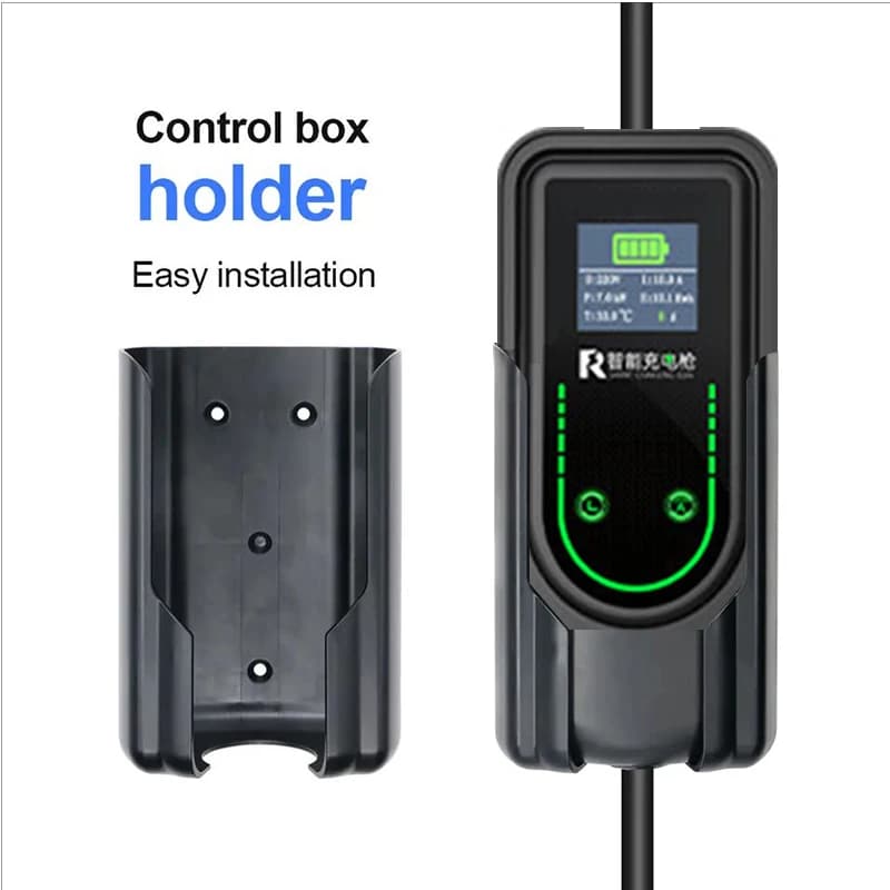 Supporto per Scatola di Controllo Caricabatterie per Veicoli Elettrici, Supporto per Presa di Ricarica EV, Supporto per Wall-box, Facile da Installare