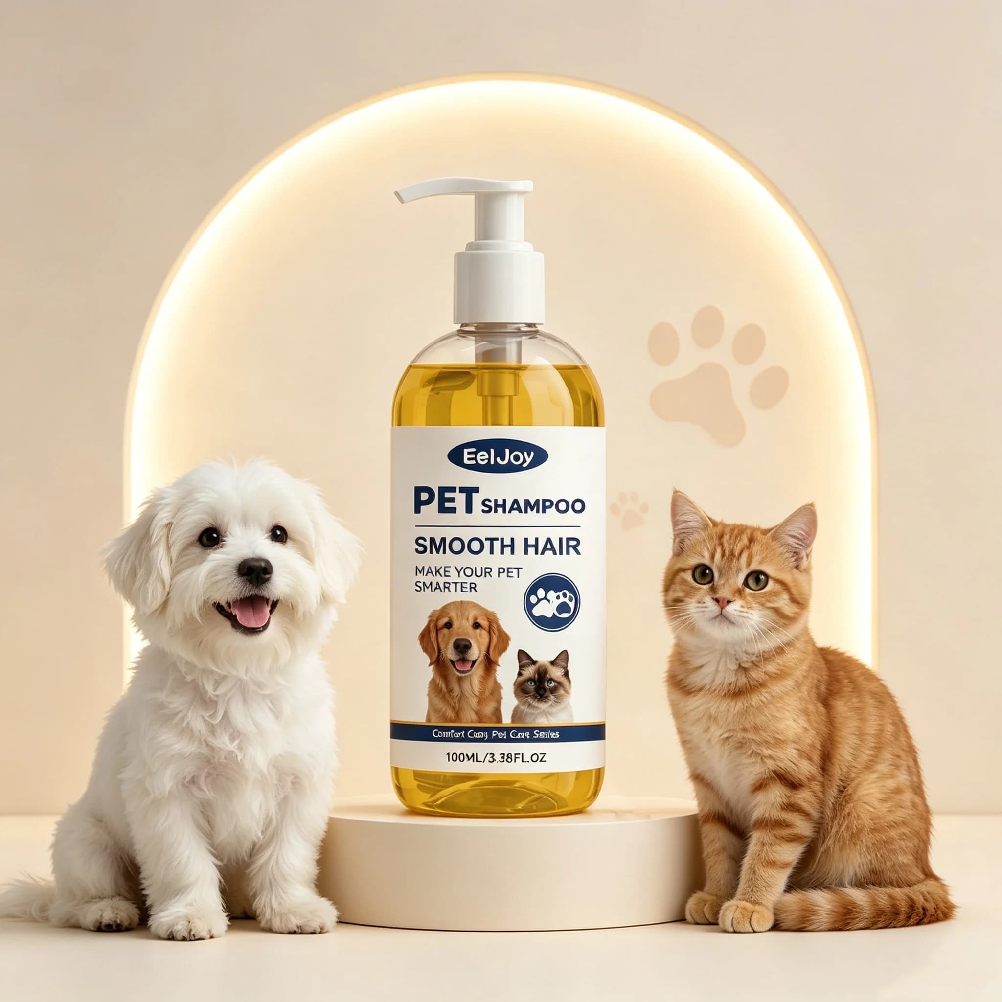 Dogs And Cats Shampoo Moisturizing For Sensitive Skin Ph Balanced Anti Dryness Dirt Removal Pets Cleaning Shampoo Conditioner