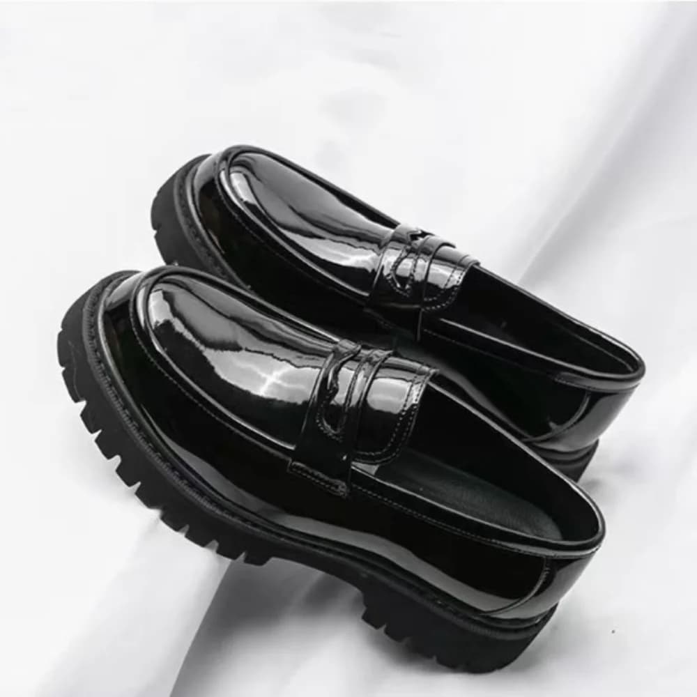 Men Leather Shoes Casual Loafers Shoes Slip on Dress Casual Spring Summer Business Formal Wedding Shoes Outdoor Tenis Masculino