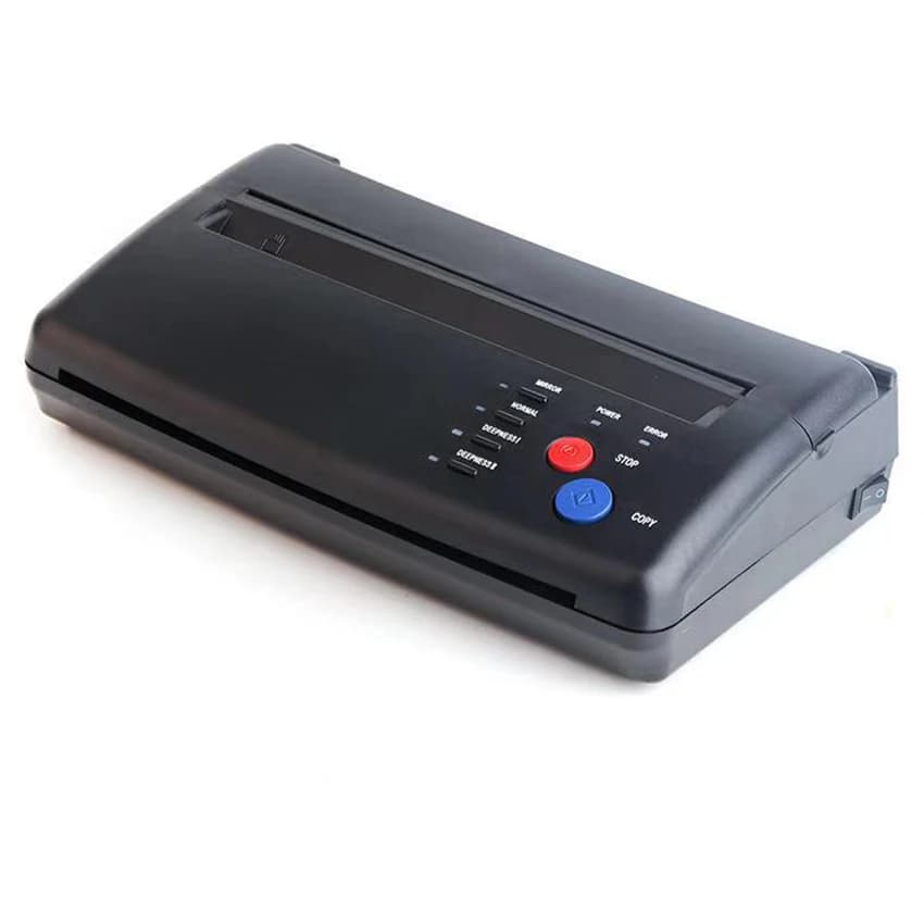 Black Copy Stencil Machine Tattoo Transfer Machine Printer Drawing Thermal Stencil Maker Copier for Tattoo Transfer Paper Supply