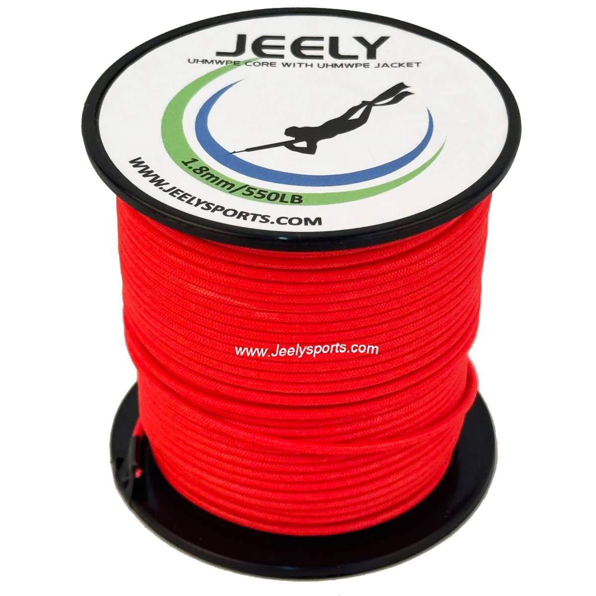 Corda per pesca subacquea intrecciata doppia in materiale Uhmwpe da 1,8 mm 50 M