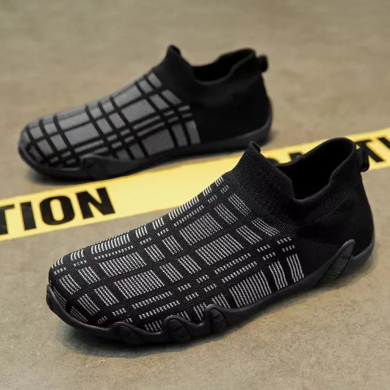 Men's silent sneakers for indoors, non-slip, soft, for sports training, shock absorption, yoga, jump rope, race
