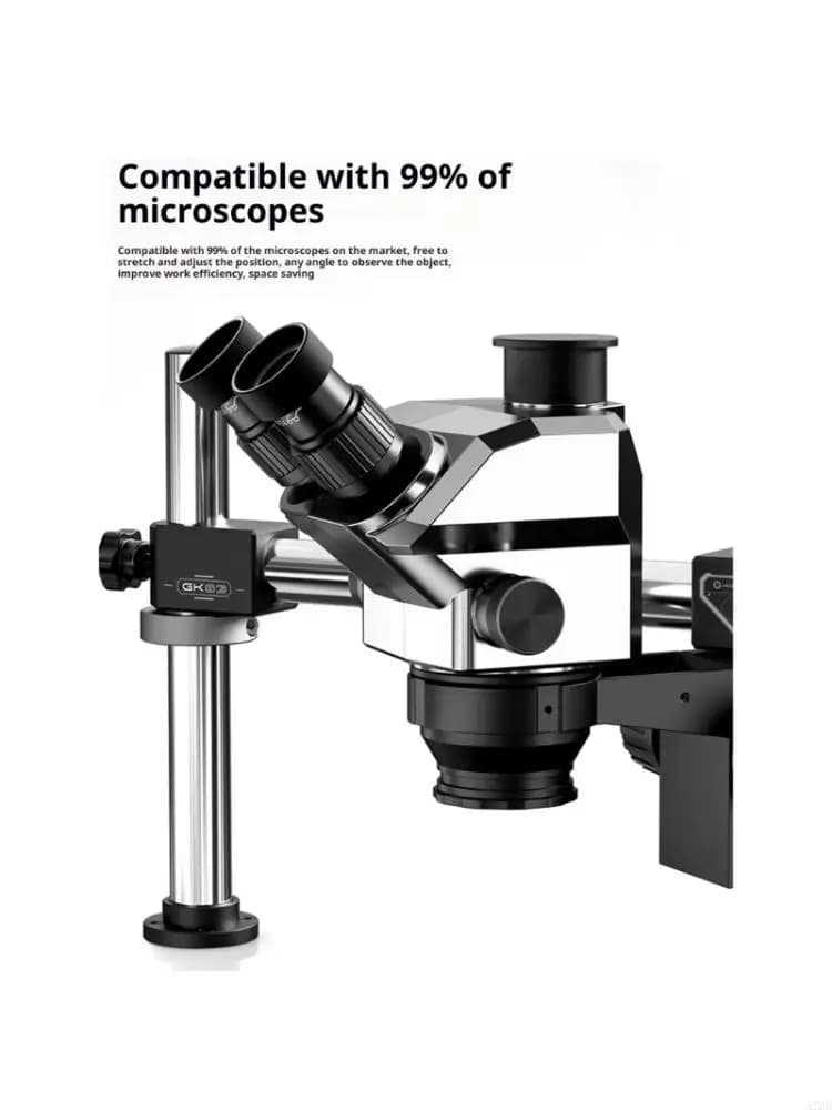 Supporto per braccio articolato per microscopio Morsetti per supporto per braccio girevole a doppio braccio girevole a 360° A2BB
