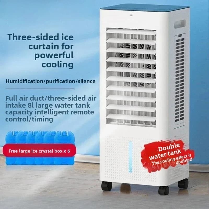 New cooling fan. For home & dormitory. Chills & humidifies. Mobile water cooling