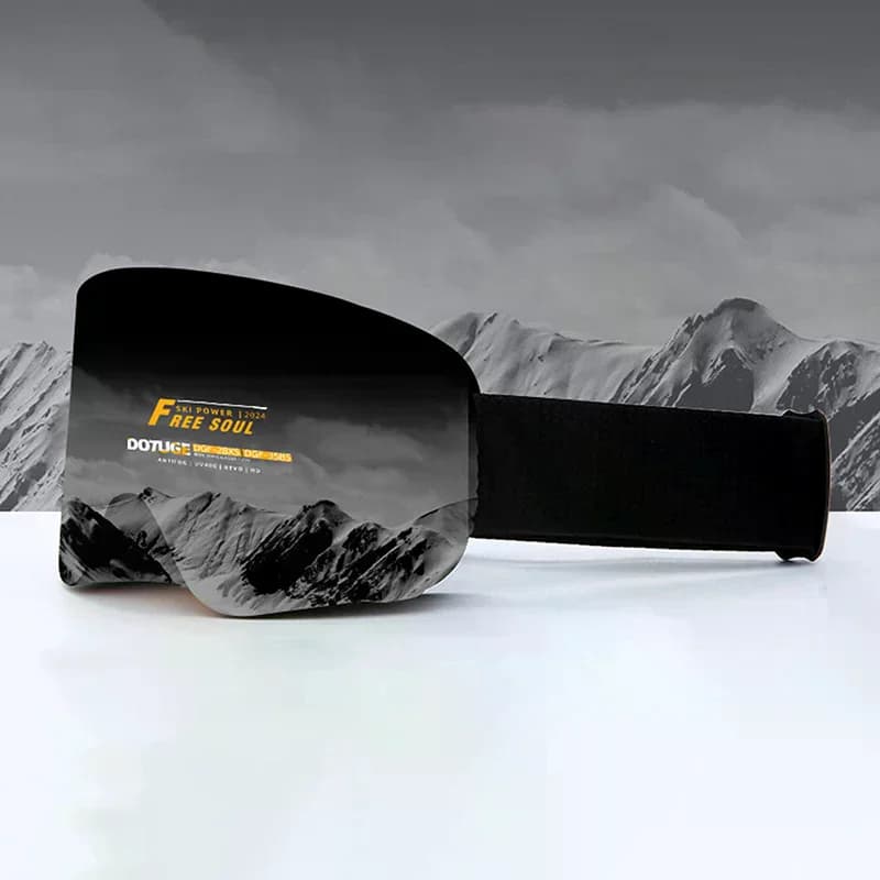 Copertura protettiva per occhiali sportivi invernali, protezione elastica per occhiali da sci, attrezzatura per occhiali da snowboard resistente ai graffi