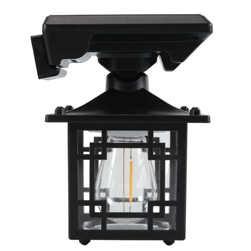 ABZC-Solar Wall Garden Lamp 200LM Motion Sensor Wall Lights Fence Light Super Bright Motion Sensor
