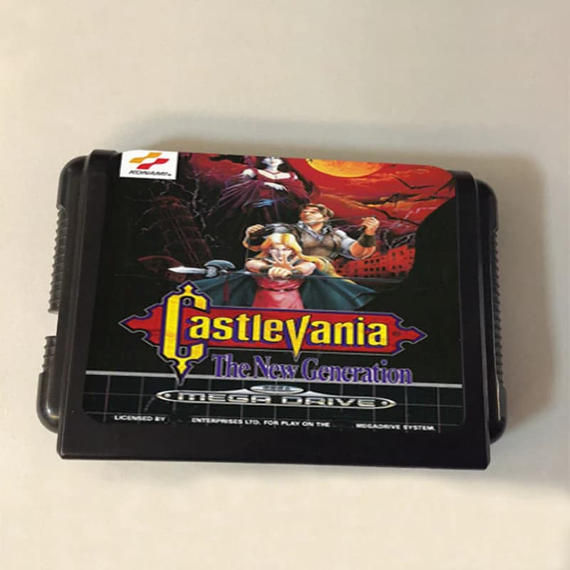 Castlevania - Cartuccia di gioco di nuova generazione Scheda di gioco MD a 16 bit per Sega Mega Drive per Genesis