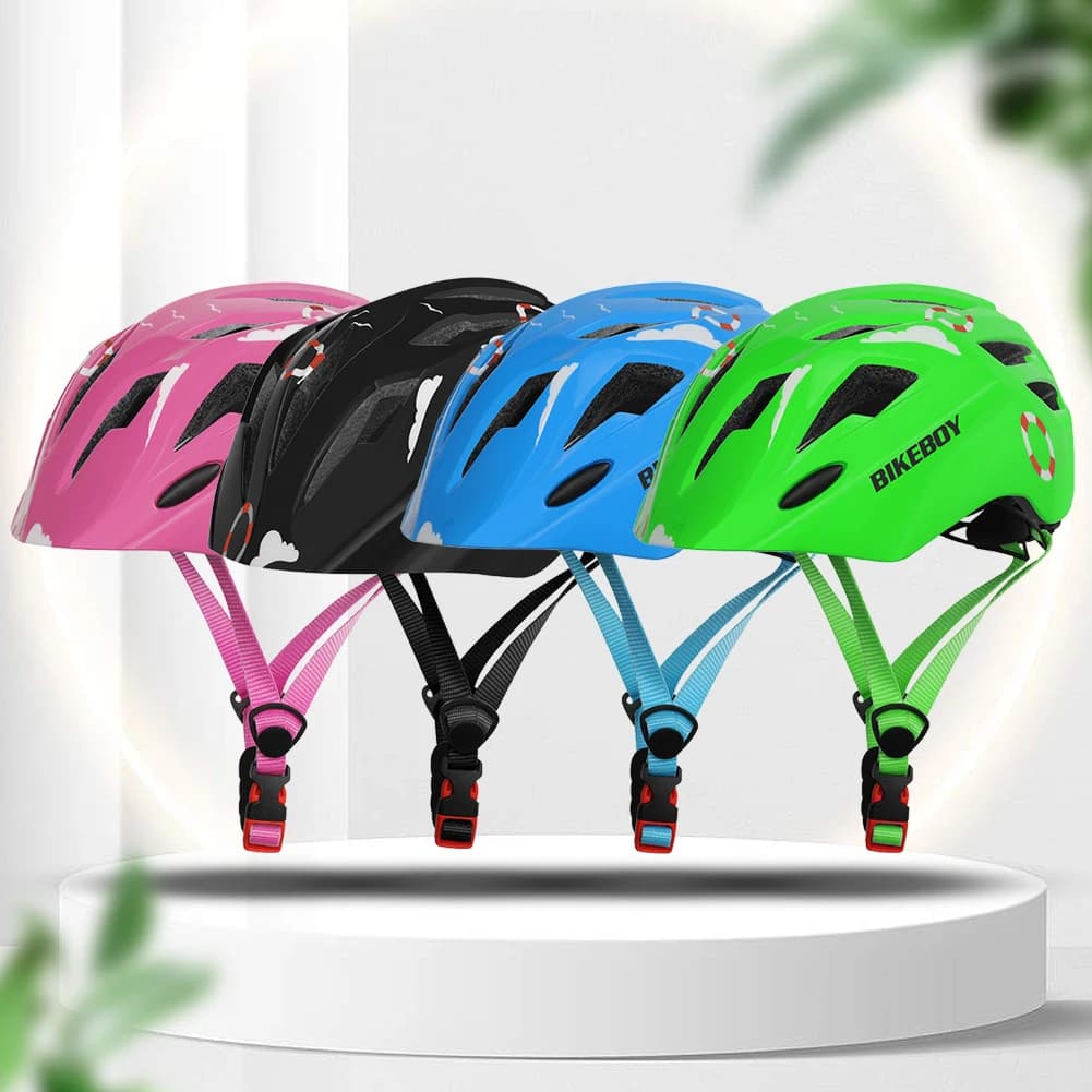 Cycling helmet for kids helmet adjustable bicycle helmet breathable skating helmet with rear lights for Skateboard Balance Bike