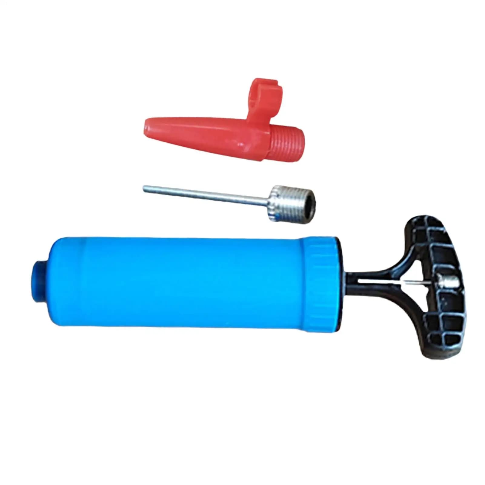 1 Pc Portable Multifunctional Ball Air Pump Manual Air Pump Fashionable Hand Air Pump with Needle for Volleyball Soccer Basketba