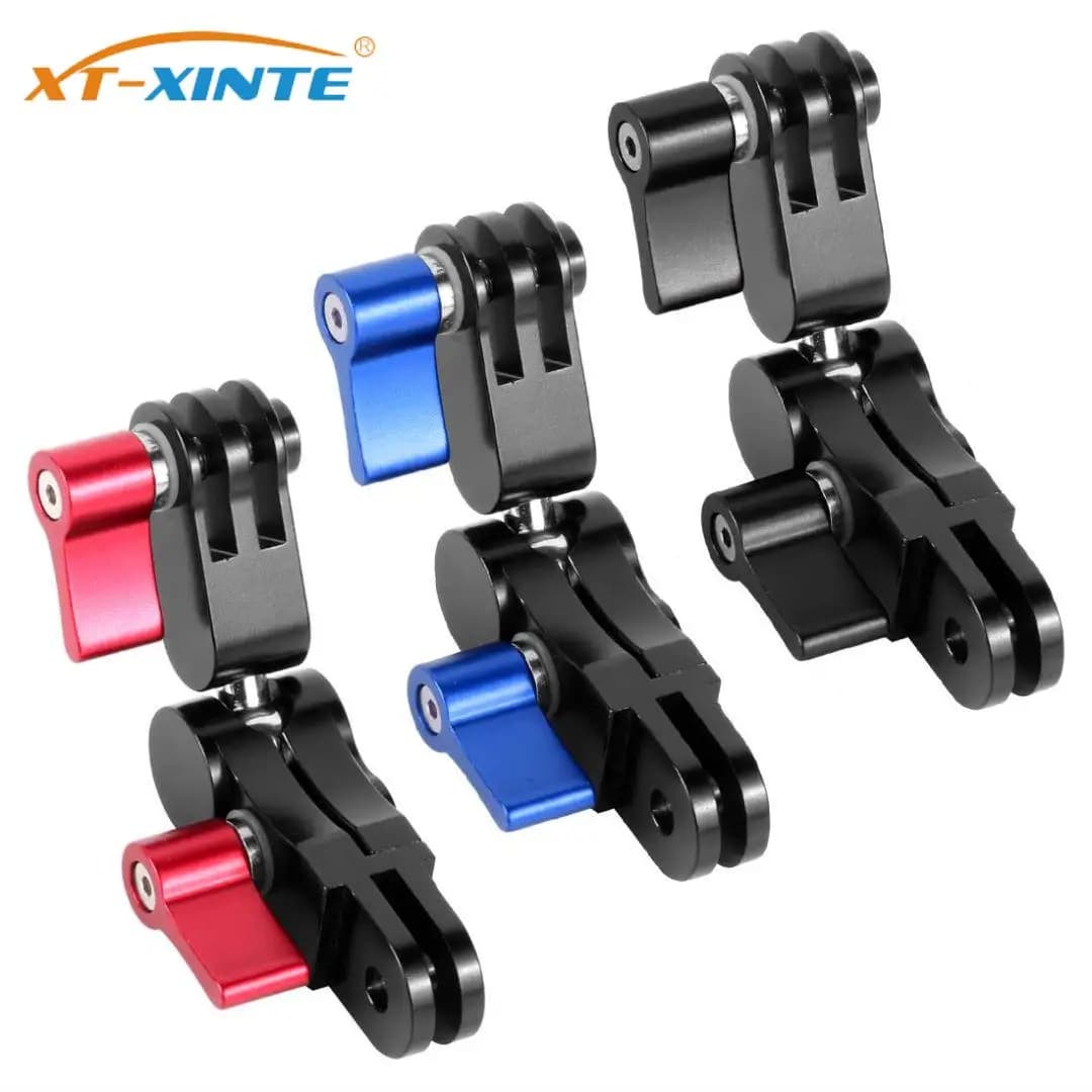Rotazione a 360 ° braccio magico adattatore per treppiede in alluminio supporto fisso per fotocamera per casco per Gopro 13 12 11 per DJI Osmo Action Camera