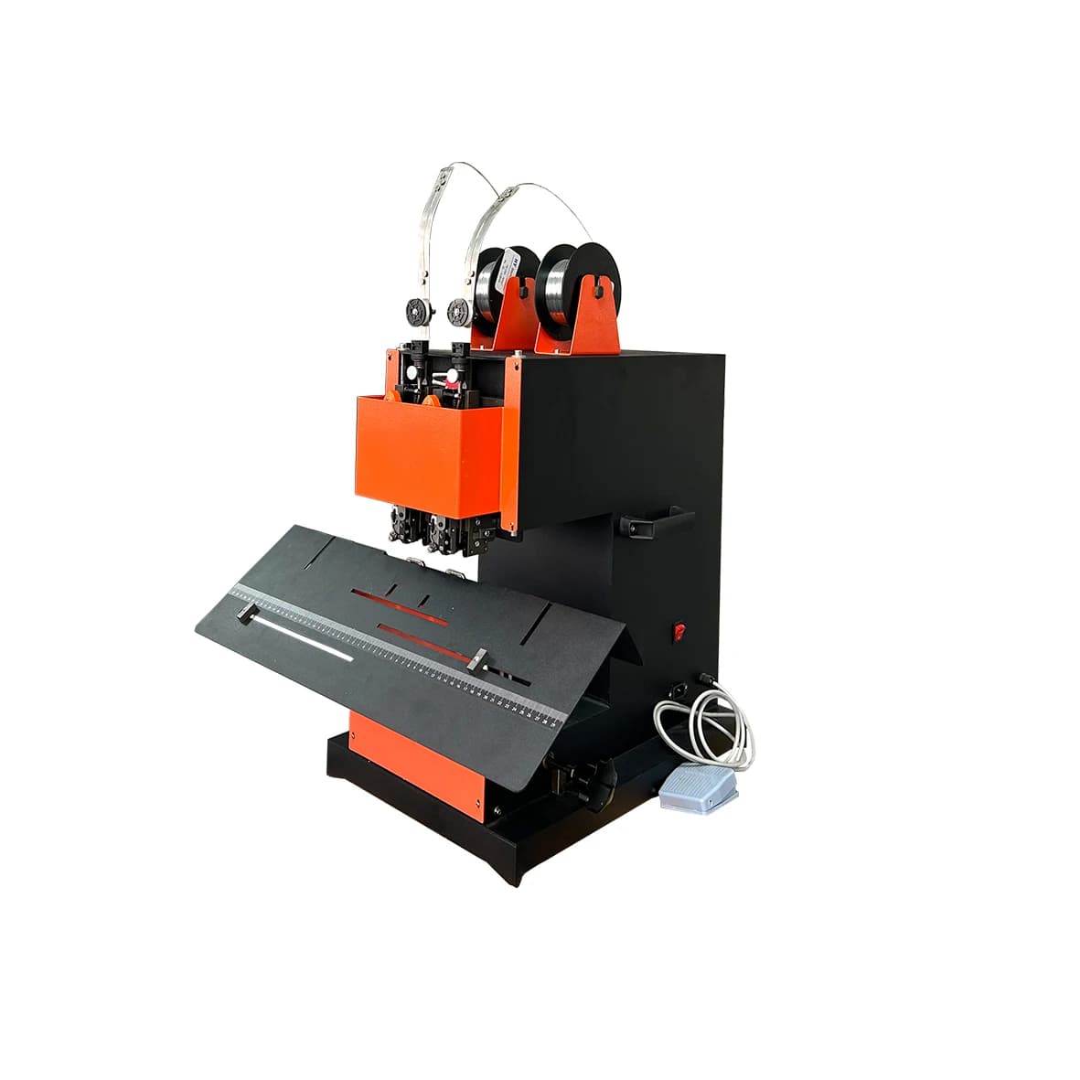 CY8703 Cucitrice automatica a filo a doppia testa - Creatore di libretti elettrici per rilegatura da ufficio