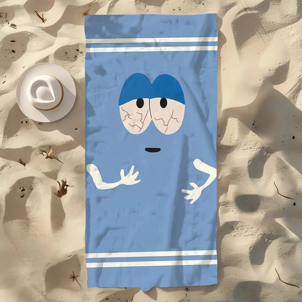 Asciugamano divertente a forma di T, morbido, ideale per piscina, viaggi, palestra, doccia, campeggio, ad asciugatura rapida, grande asciugamano da spiaggia per lo sport