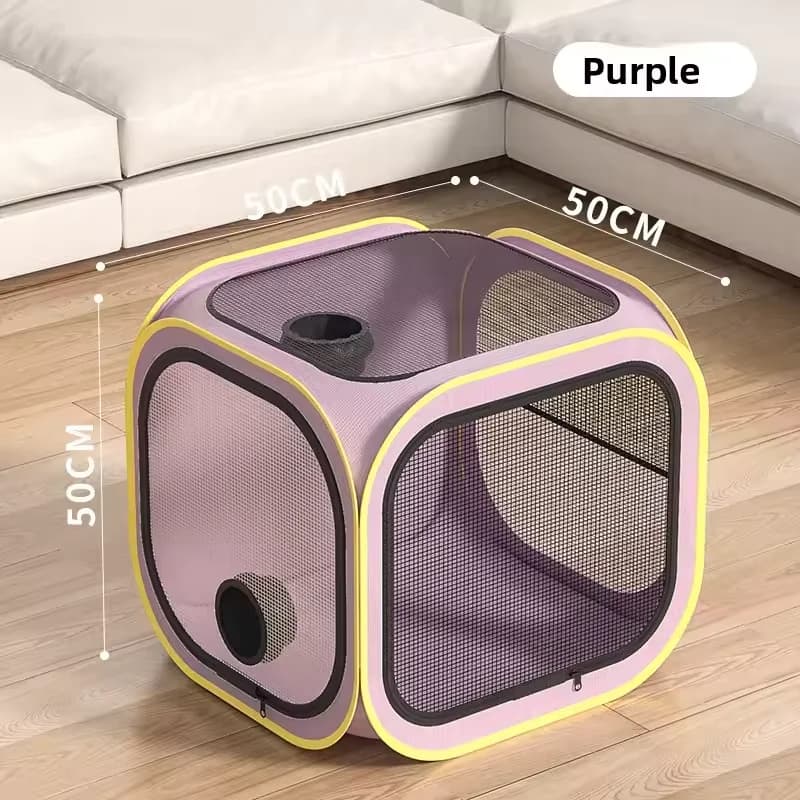 Pets Drying Box Portable Cat Dog Grooming Dryer Household Hair Blower Drying Bag for Puppy Kitten Bath Blowing