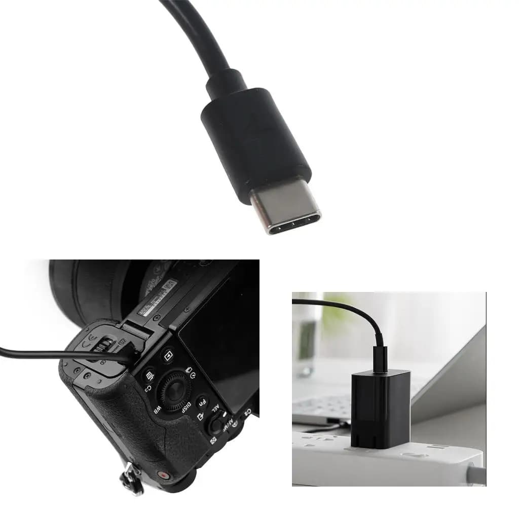 PD Power Adapter USB Type C Converter Cable NP-W235 Dummy Battery for DC Coupler for VG-XT4 X-T4 Digital Cameras Accesso