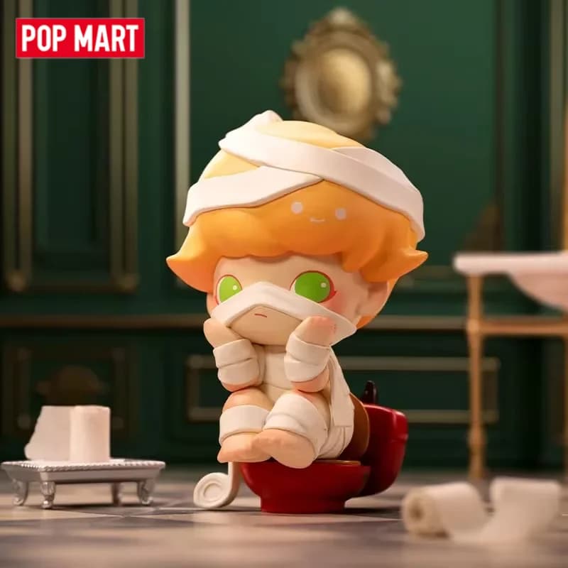 POP MART DIMOO No Sleeping Tonight Series Blind Box Guess Bag Mystery Box Giocattoli Bambola Statuetta Anime Carina Ornamenti da Scrivania Regalo