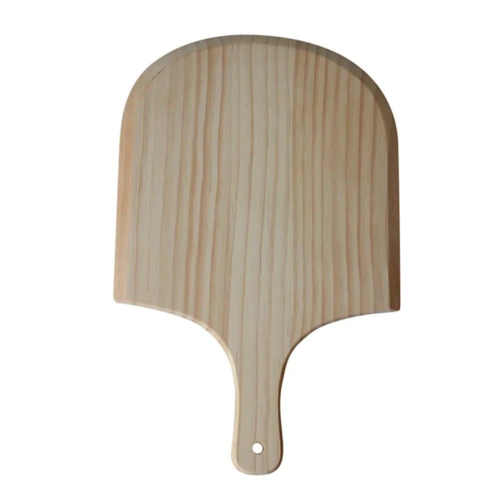 14 Inch Wooden Peel Natural Non-Stick Surface For Baking Pizza Bread Transfer Charcuterie Board Pizza Paddle Spatula Tool