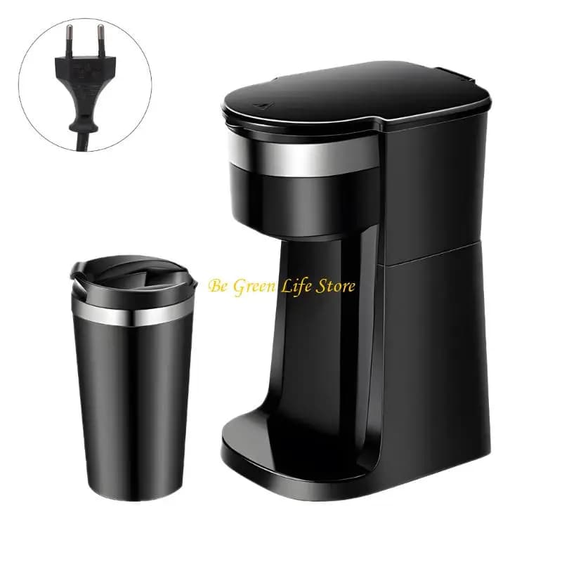 Caffettiera europea M7DF da 220 V con tecnologia ebollizione rapida in plastica ABS con tazza apposta, perfetta per casa e