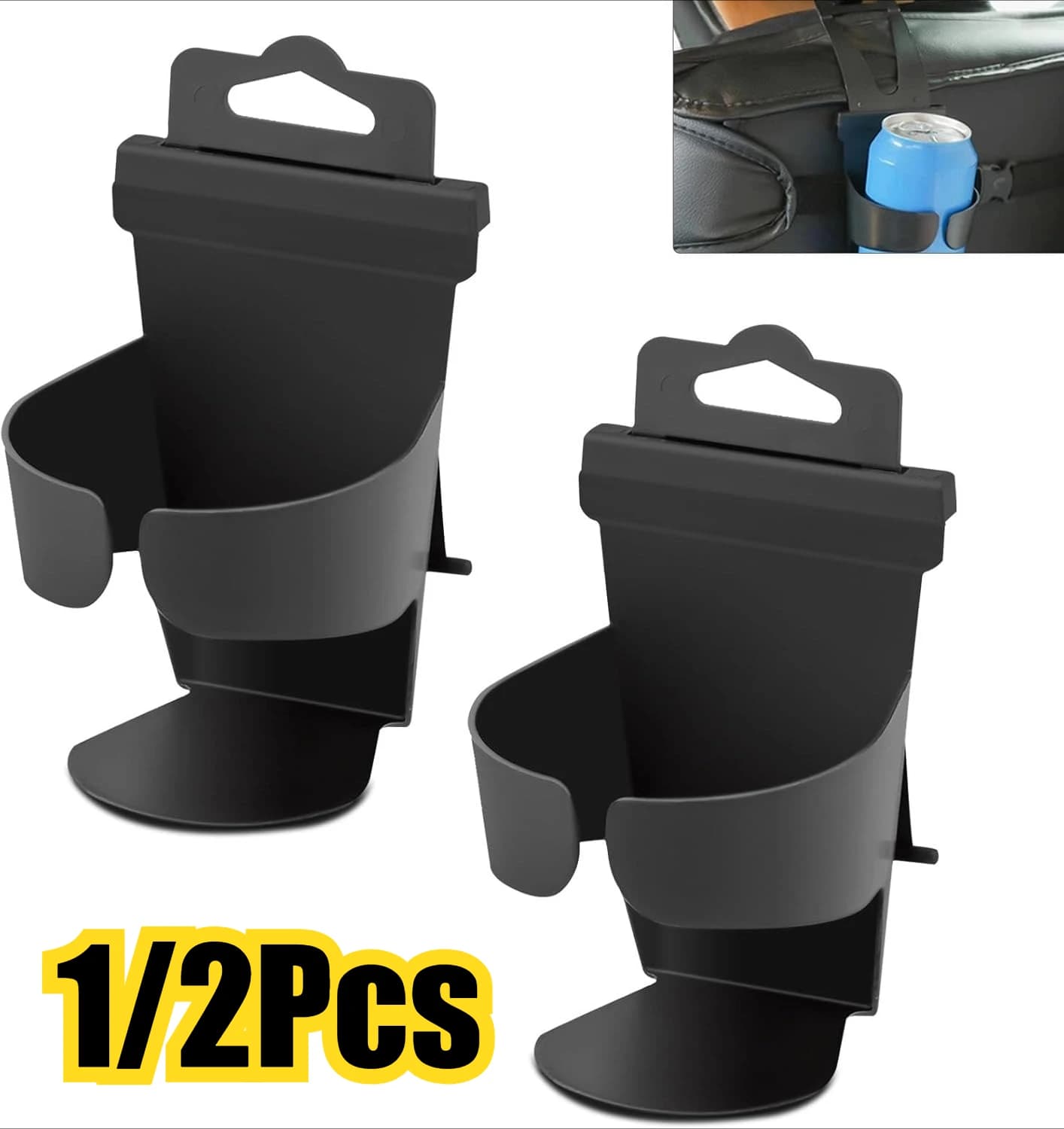 Supporto universale per bottiglie di bevande per autoveicoli, supporto per porta auto, portapacchi regolabile, portabicchieri per veicoli, supporto per finestra