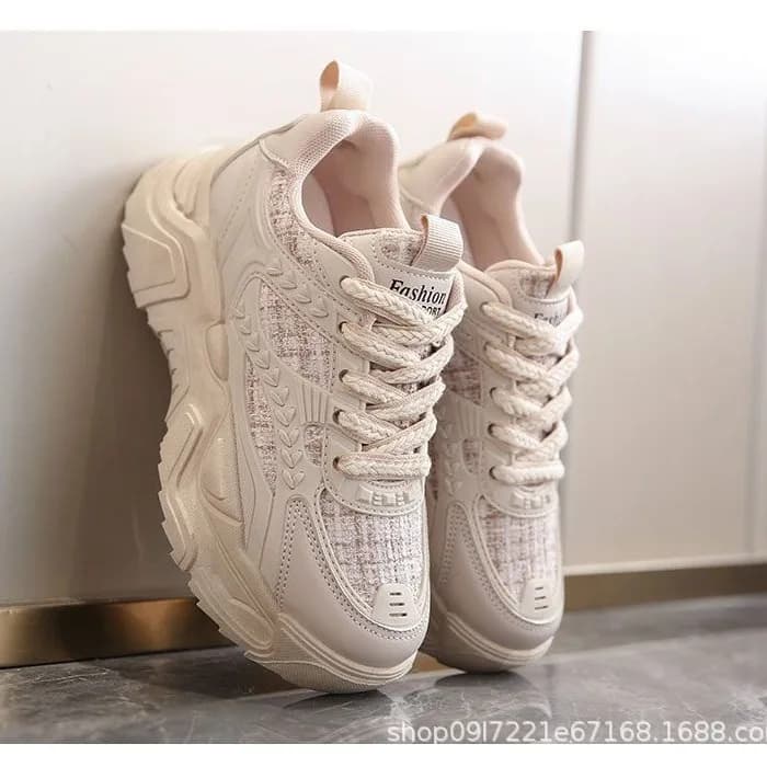 Women's Sneakers 20245New Fashion Sneakers Robust Women's Shoes Sport with Outdoor Tennis Platform for Women Signed Shoes Light